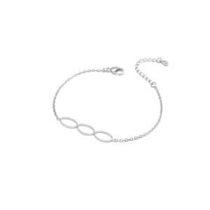 Minimalist Adjustable Infinity Bracelet with Meaningful Symbolism