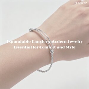 Hexingsheng Jewelry | Expandable Bangle : un bijou moderne alliant confort et style