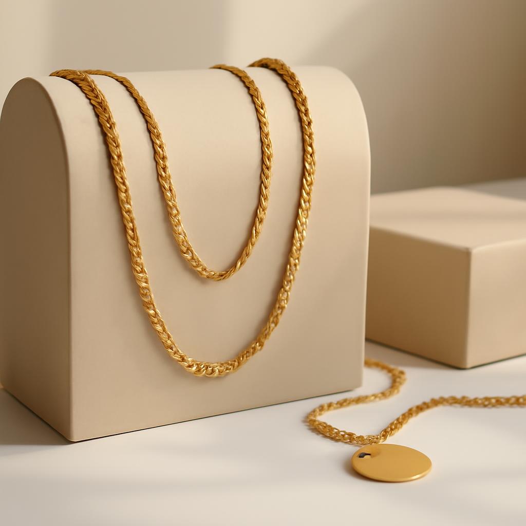Hexingsheng Jewelry | The Allure of 18k Gold Plated Necklaces: Quality, Style, and Wholesale Opportunities