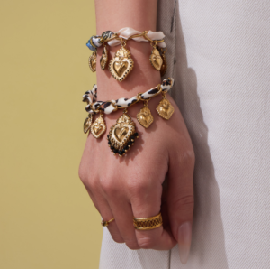 Silk Scarf Bracelet: The Timeless Fusion of Fabric and Metal
